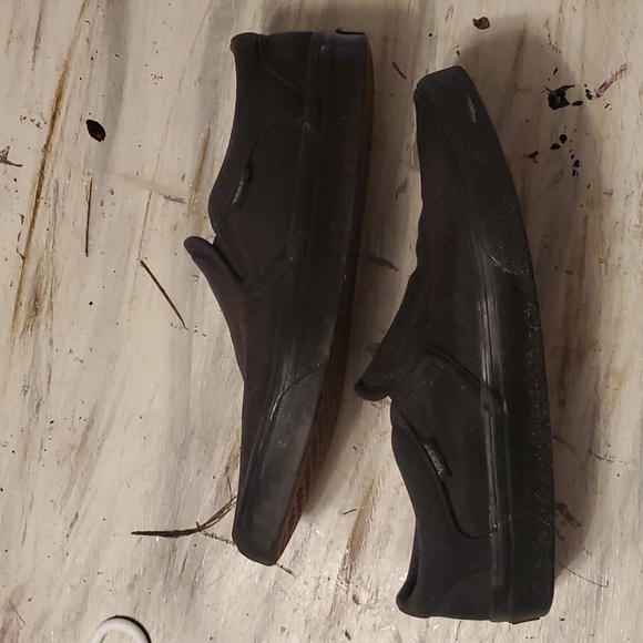 Vans slip on, Black, size 8.5 his or hers - Picture 4 of 4